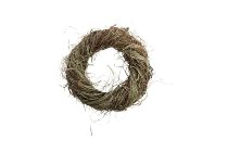 hay/pine twig wreath