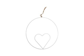 metal ring w/ heart