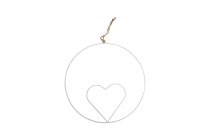metal ring w/ heart