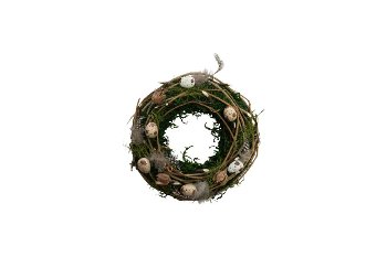 rattan/moss wreath