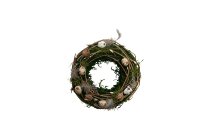 rattan/moss wreath