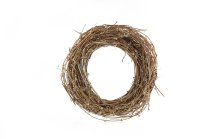 vine wreath, parallel wound