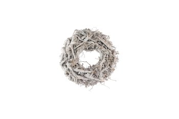 cotton root wreath, thick
