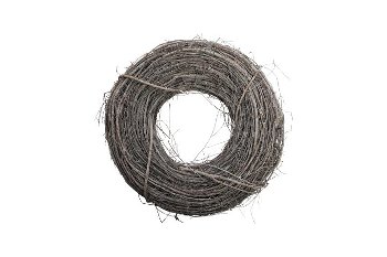 elm tree wreath, flat