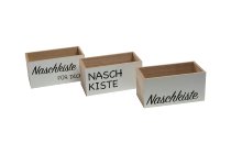 Holz-Kiste, sortiert