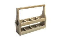 wooden bottle box, 4pcs