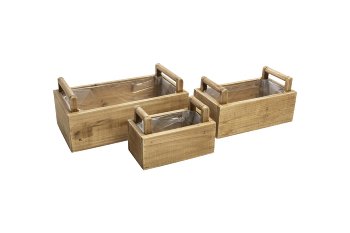 wooden boxes