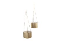 jute hanging planter