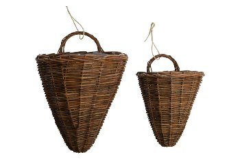 willow hanging planters