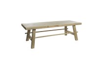 wooden bench