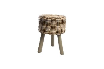 rattan stool