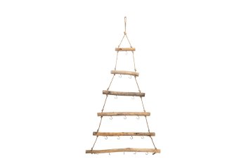 wooden ladder for hanging