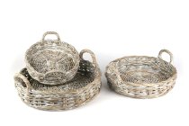 rattan plantertray