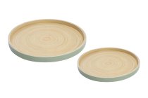 bamboo/lacquer tray