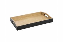 Bambus/Lack-Tablett