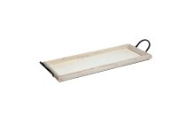 wooden tray with handles