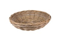 rattan plate, round