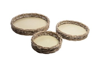rattan plate