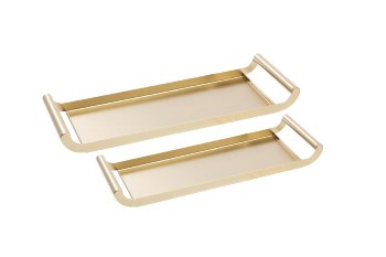metal tray w/ handles