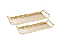 metal tray w/ handles