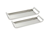 Metall-Tabletts mit Henkeln