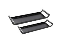 Metall-Tabletts mit Henkeln