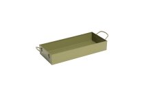metal tray w handles