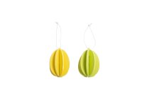 wooden hanging egg