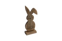 wooden rabbit w/ floppy ear