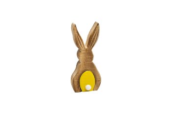 wooden rabbit
