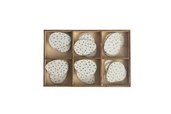 wooden eggs, assorted