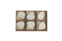 wooden eggs, assorted