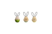 wood/wire egg rabbit