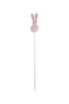 metal rabbit on stick