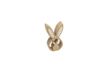 mangowood rabbit head
