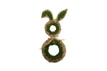 straw/moss rabbit