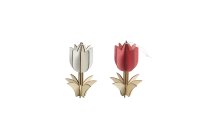 wooden hanging flower/tulip