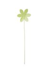metal flower on stick