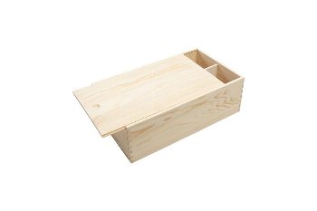 Holz-Weingeschenkbox
