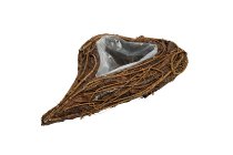 bark/vine heart planter
