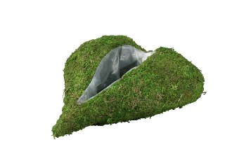 moss heart planter,oblongness