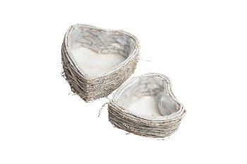 vine heart planter