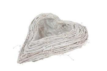 vine heart planter, straight, curved