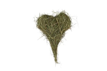 hay heart, pointed