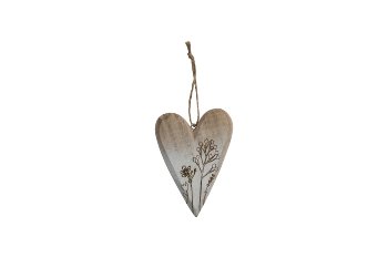 wooden heart for hanging