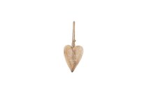 solid wood heart, thick