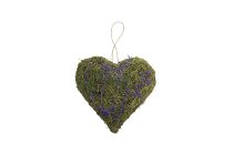 grass/lavendel heart