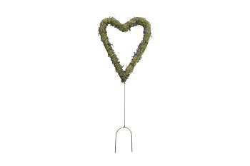 grass/lavendel heart