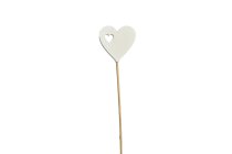 wooden hearts on stick