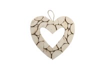 woodpiece heart